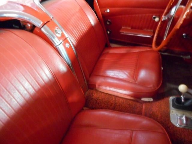 1962 Red Chevrolet Corvette --