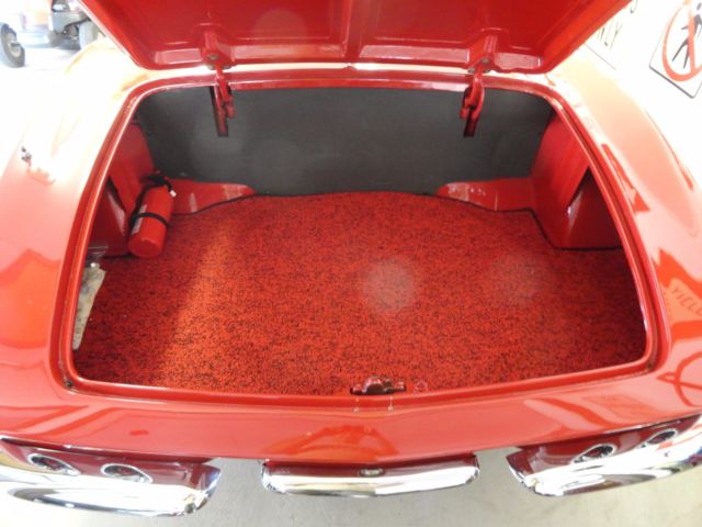 1962 Red Chevrolet Corvette Convertible