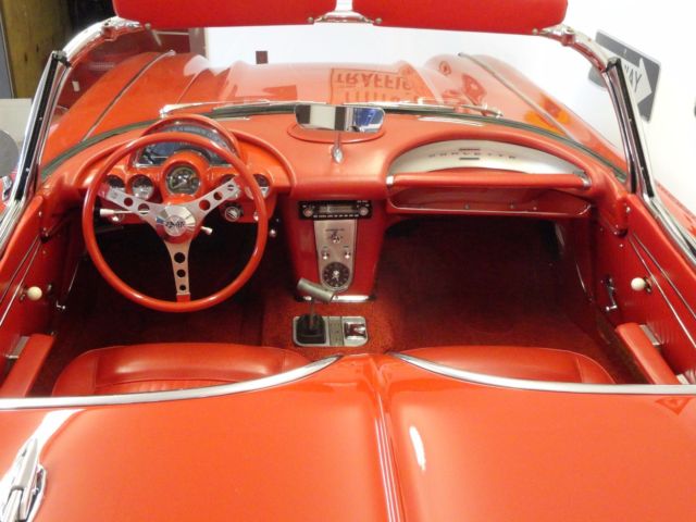 1962 Red Chevrolet Corvette Convertible