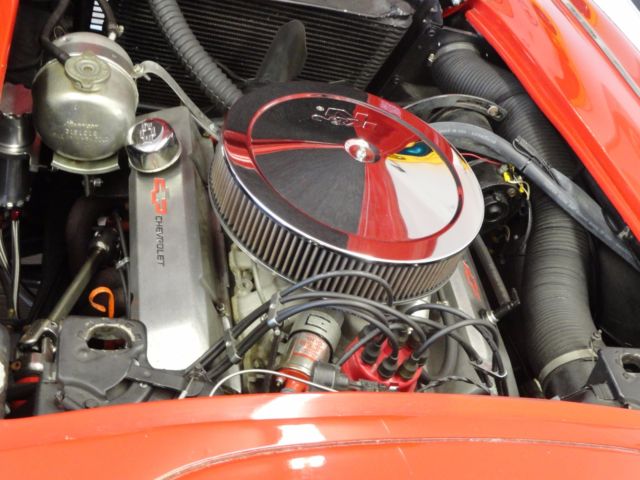 1962 Red Chevrolet Corvette Convertible