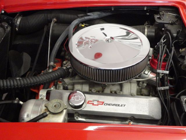 1962 Red Chevrolet Corvette Convertible