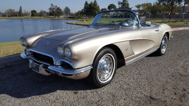 1962 Tan Chevrolet Corvette Convertible