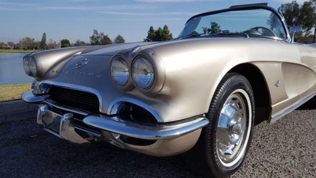 1962 Tan Chevrolet Corvette Convertible