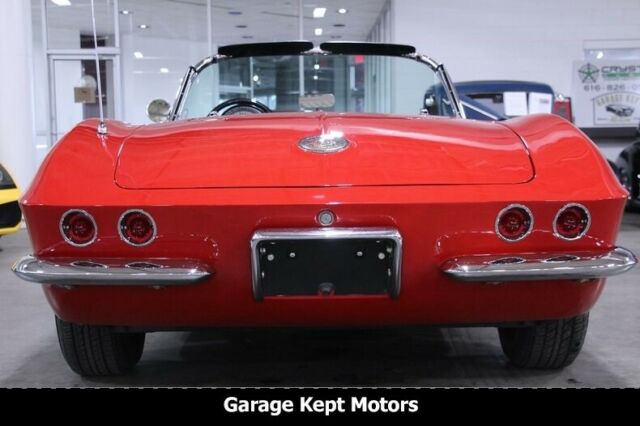 1962 Red Chevrolet Corvette Convertible