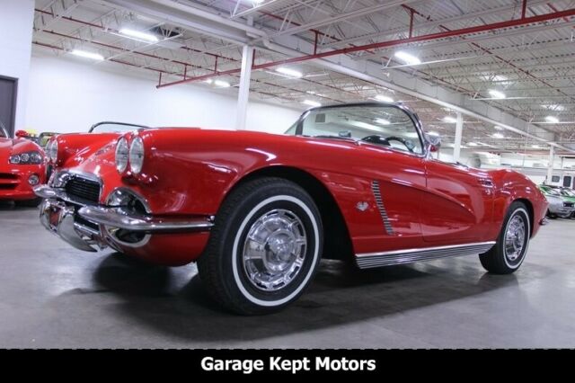 1962 Red Chevrolet Corvette Convertible