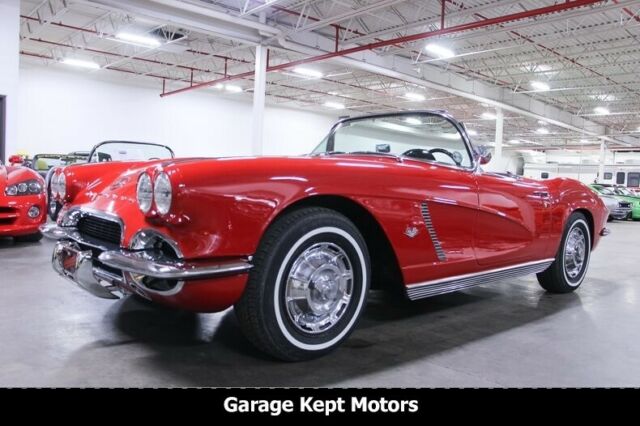 1962 Red Chevrolet Corvette Convertible