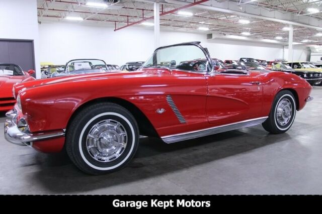 1962 Red Chevrolet Corvette Convertible