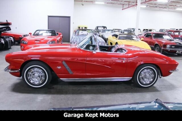 1962 Red Chevrolet Corvette Convertible