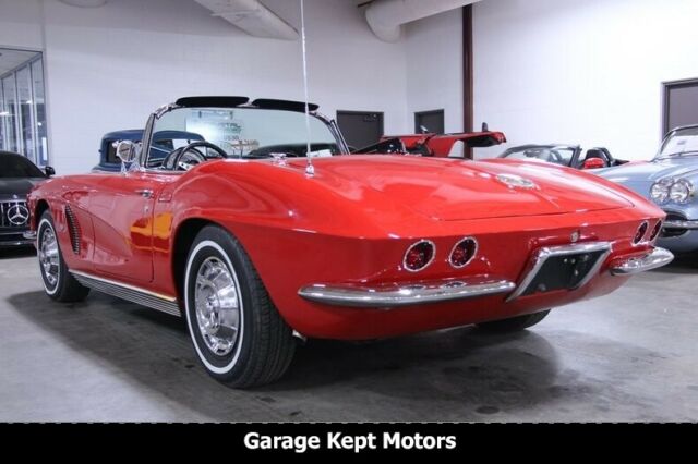 1962 Red Chevrolet Corvette Convertible