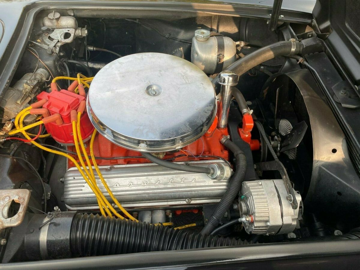 1962 Black Chevrolet Corvette Convertible