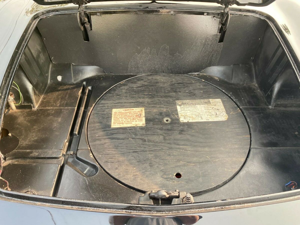 1962 Black Chevrolet Corvette Convertible