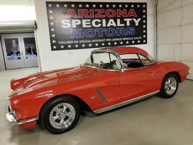 1962 Red Chevrolet Corvette Convertible