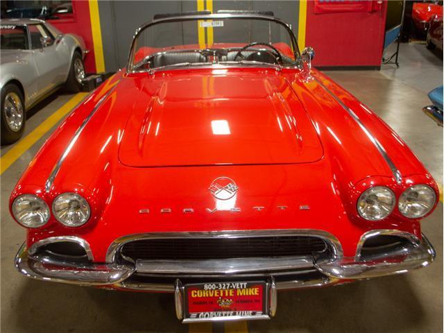 1962 Red Chevrolet Corvette Convertible