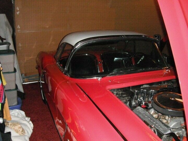 1962 Black Chevrolet Corvette Convertible