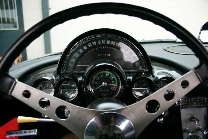 1962 Black Chevrolet Corvette Convertible