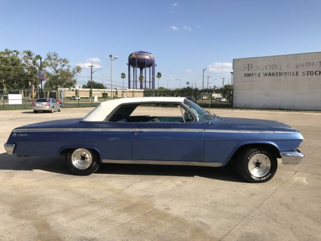 1962 Blue Chevrolet Impala Coupe