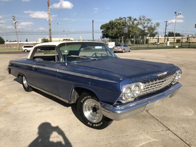 1962 Blue Chevrolet Impala Coupe