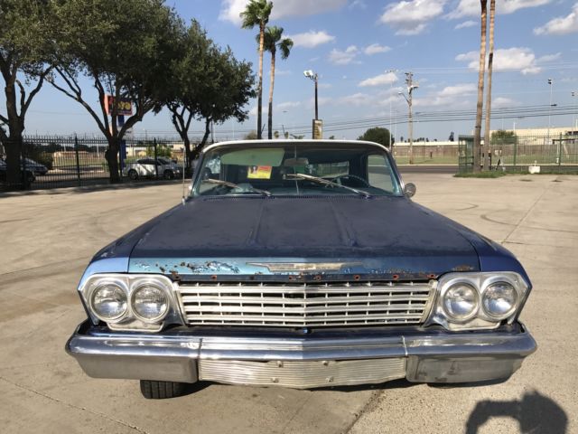1962 Blue Chevrolet Impala Coupe