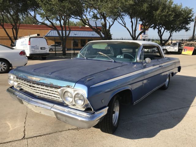 1962 Blue Chevrolet Impala Coupe