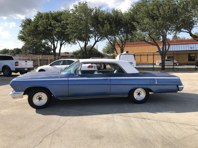 1962 Blue Chevrolet Impala Coupe
