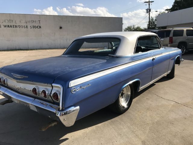 1962 Blue Chevrolet Impala Coupe
