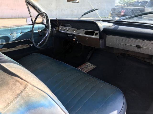1962 Blue Chevrolet Impala Coupe