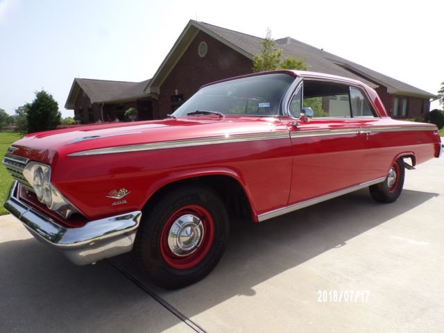 1962 Roman Red Chevrolet Impala Coupe