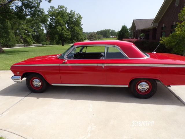 1962 Roman Red Chevrolet Impala Coupe