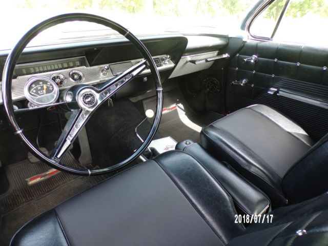 1962 Roman Red Chevrolet Impala Coupe