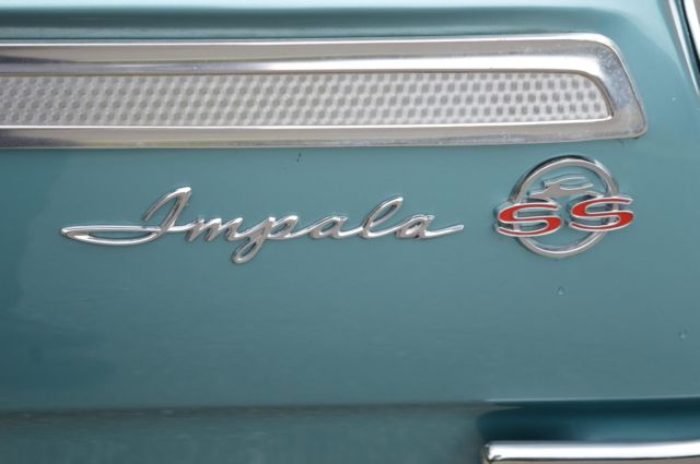 1962 Aqua Chevrolet Impala --