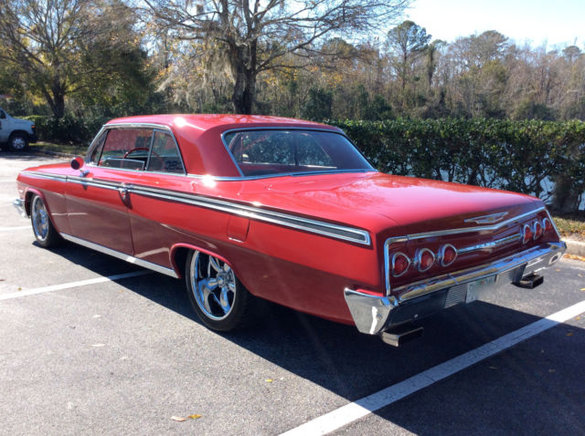 1962 Red Chevrolet Impala Coupe