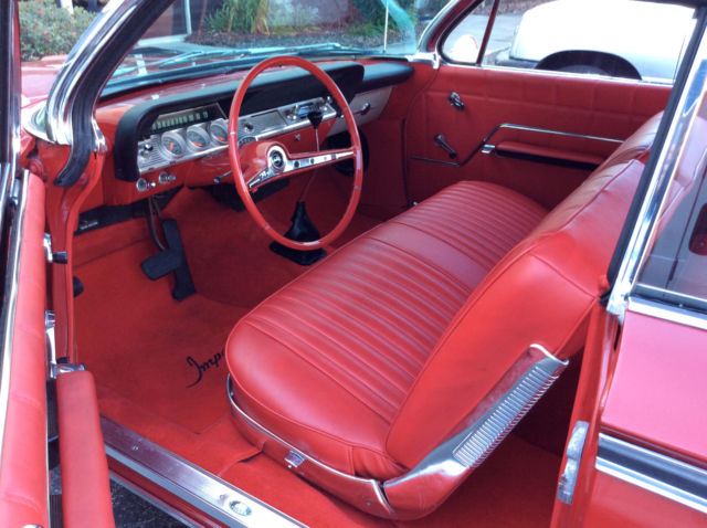 1962 Red Chevrolet Impala Coupe