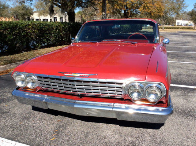 1962 Red Chevrolet Impala Coupe