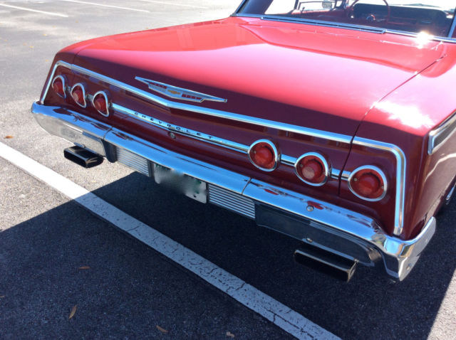1962 Red Chevrolet Impala Coupe