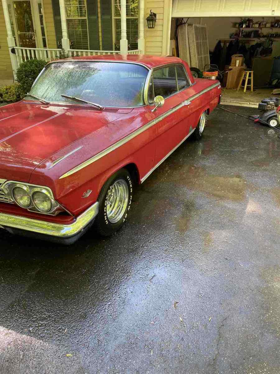 1962 Red Chevrolet Impala Sedan