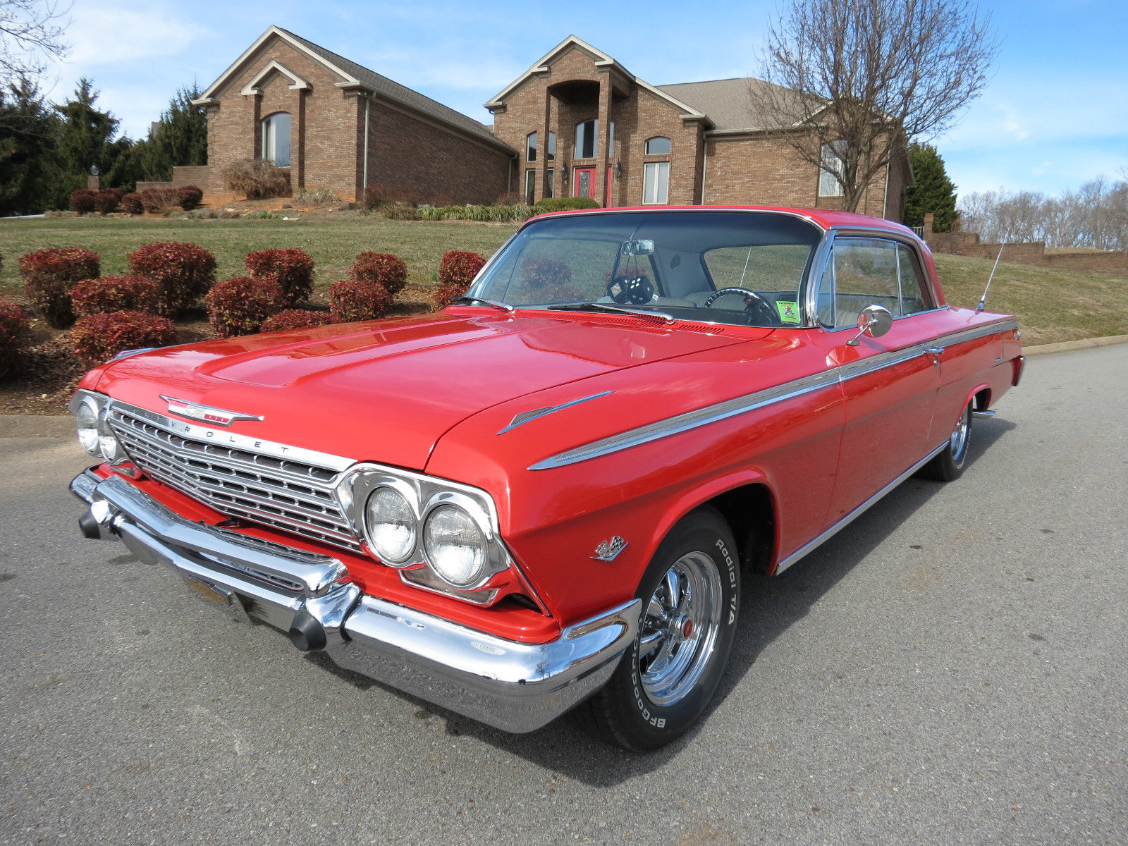 1962 Red Chevrolet Impala Sedan