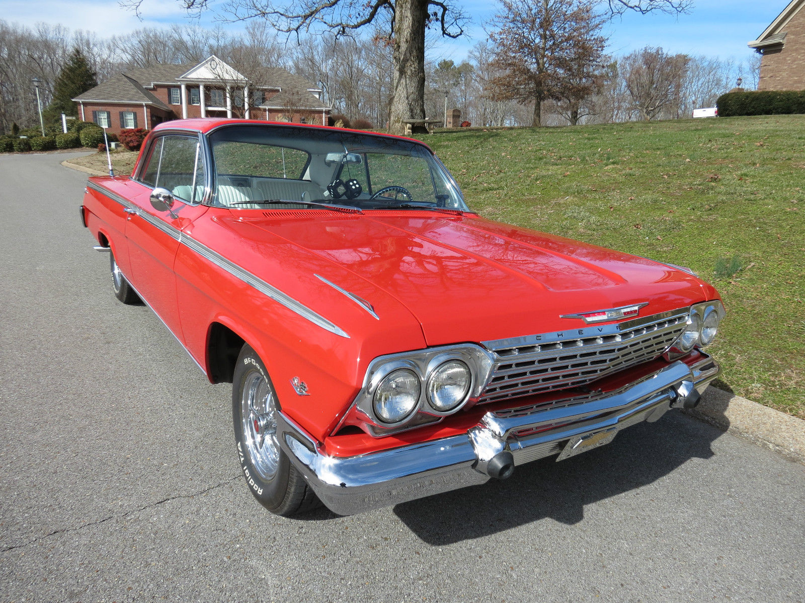 1962 Red Chevrolet Impala Sedan