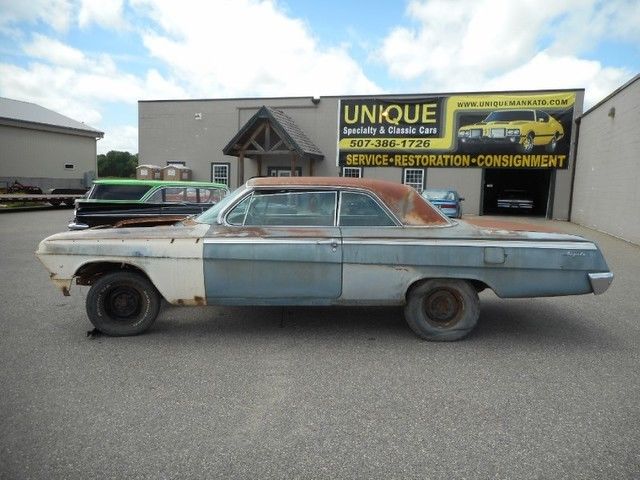 1962 Blue Chevrolet Impala Coupe