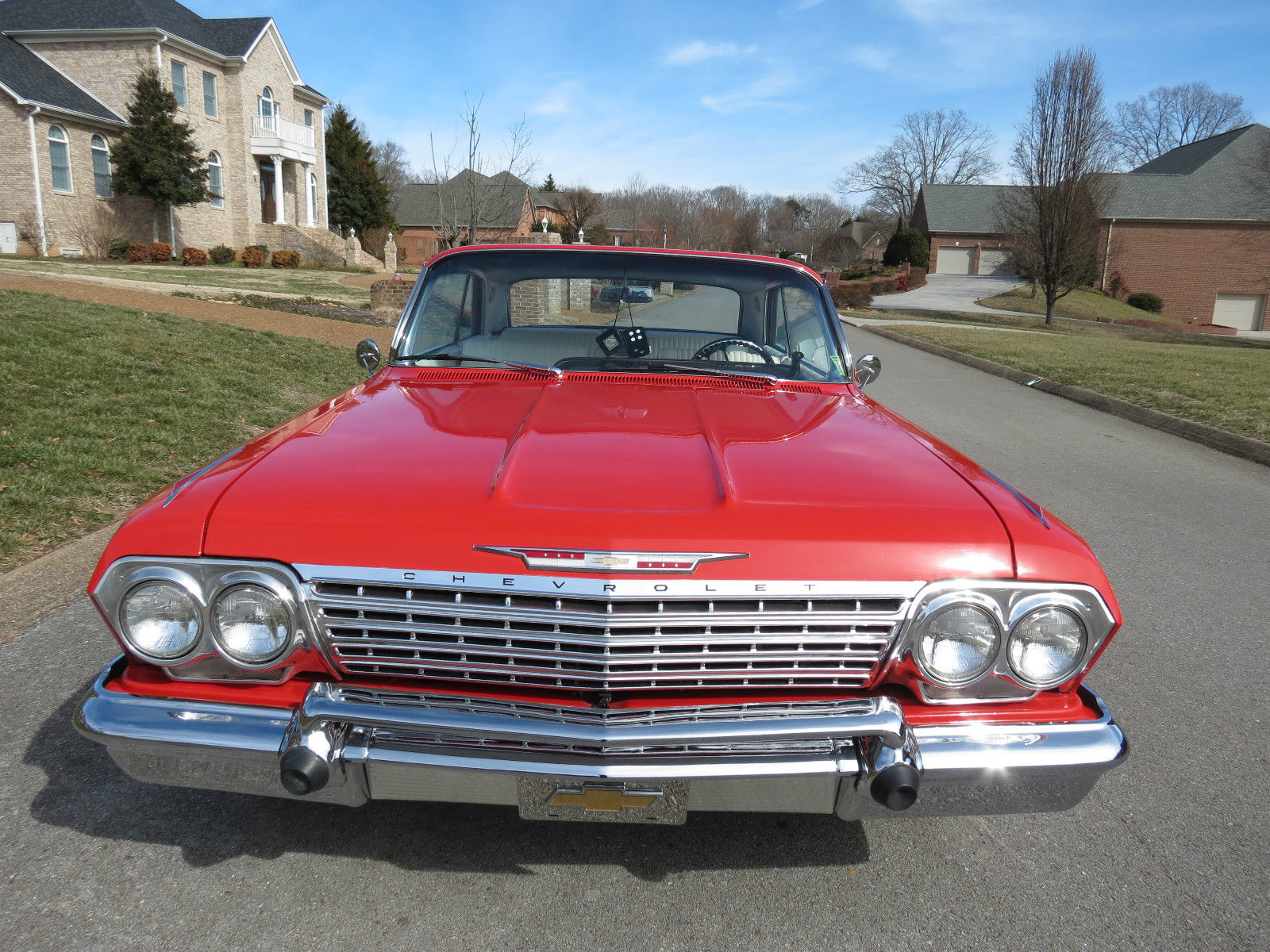 1962 Red Chevrolet Impala Sedan