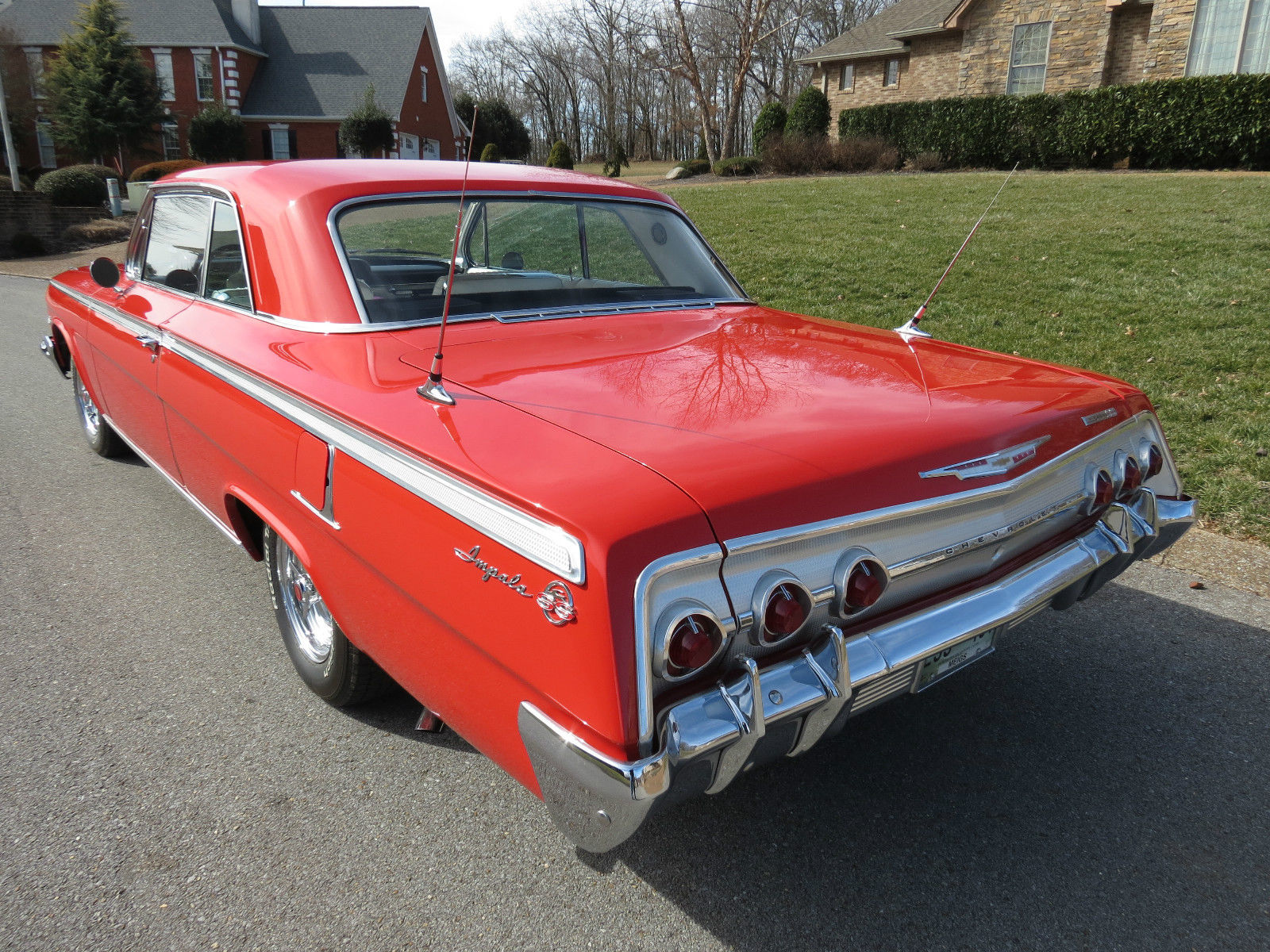 1962 Red Chevrolet Impala Sedan
