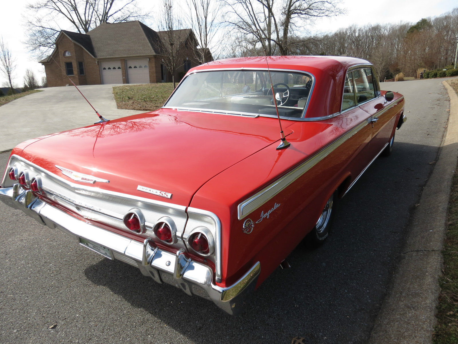 1962 Red Chevrolet Impala Sedan