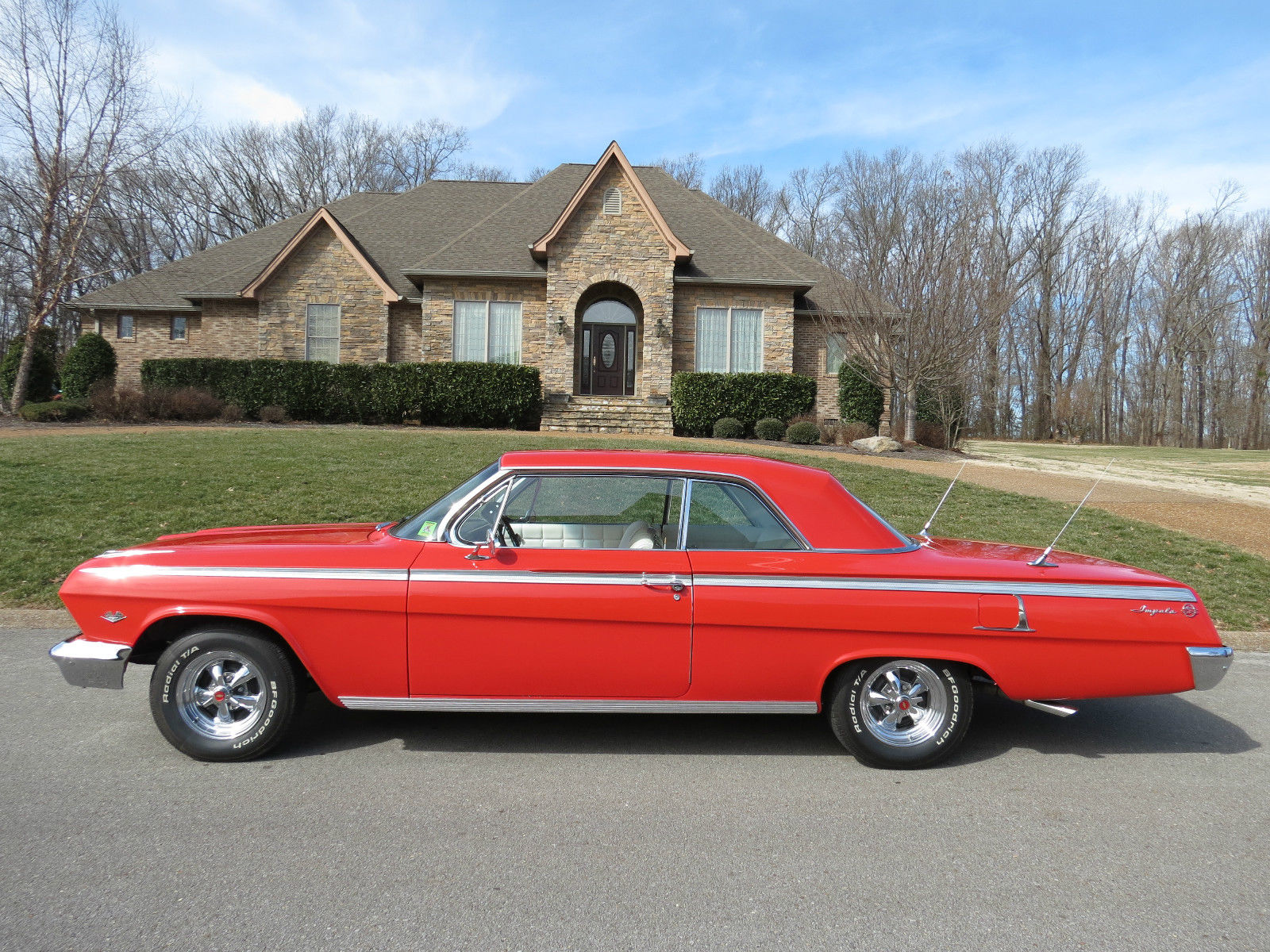 1962 Red Chevrolet Impala Sedan