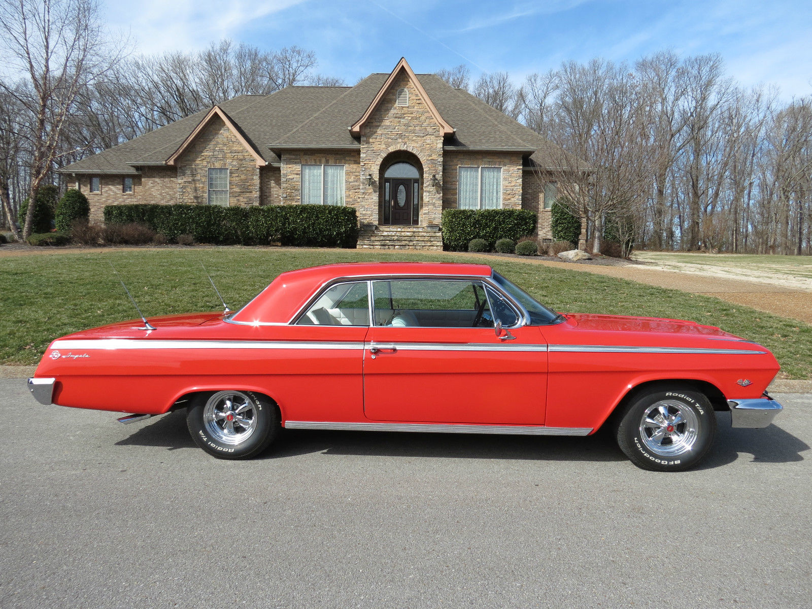 1962 Red Chevrolet Impala Sedan