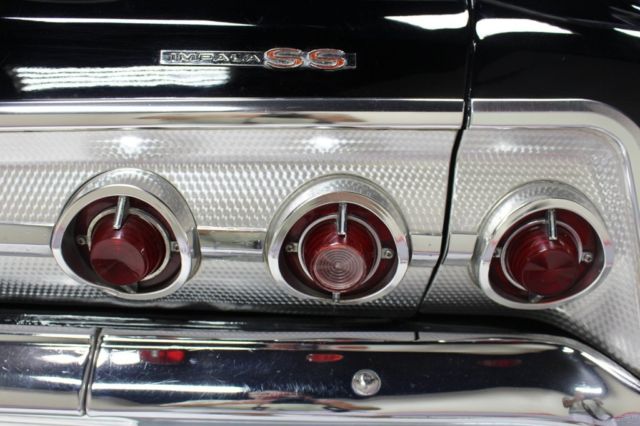 1962 Black Chevrolet Impala Convertible