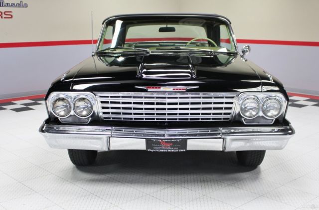 1962 Black Chevrolet Impala Convertible