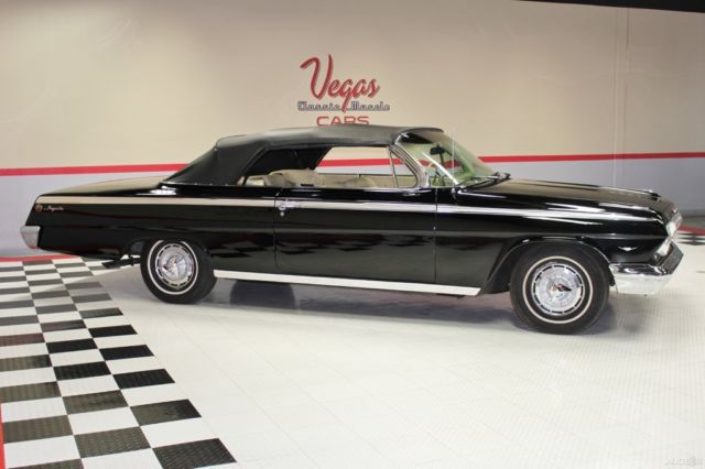 1962 Black Chevrolet Impala Convertible