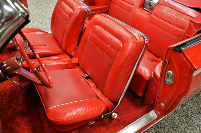 1962 Roman Red Chevrolet Impala Convertible