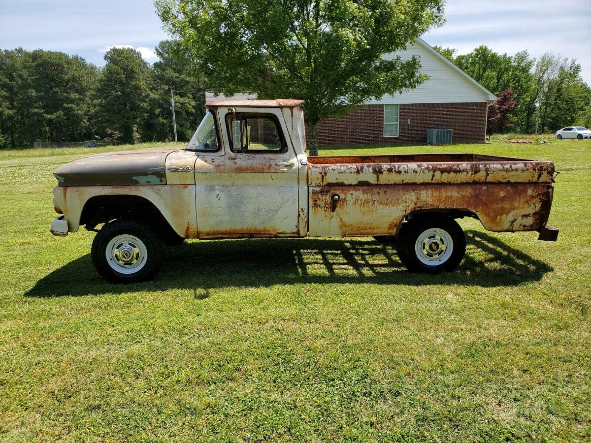 1962 White Chevrolet C-10
