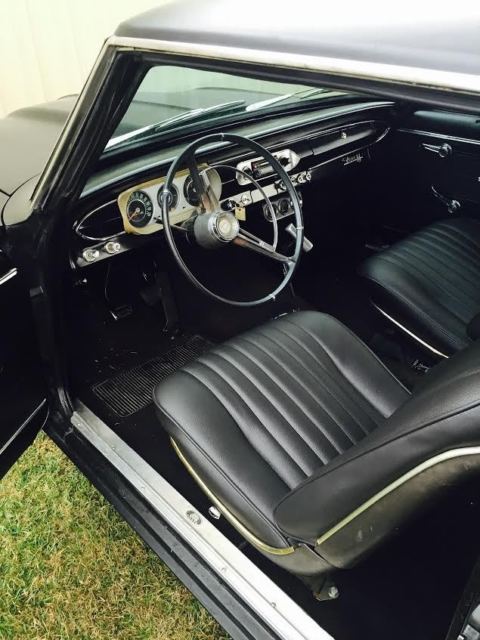 1962 Flat black Chevrolet Nova Coupe