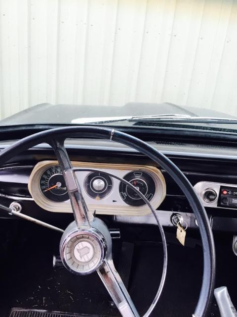 1962 Flat black Chevrolet Nova Coupe